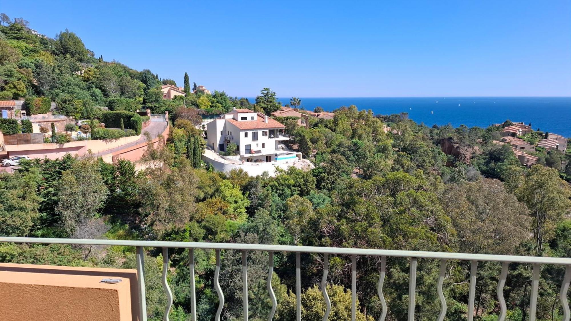 Rochemarine Panoramic Apartment Theoule-sur-Mer Exterior photo