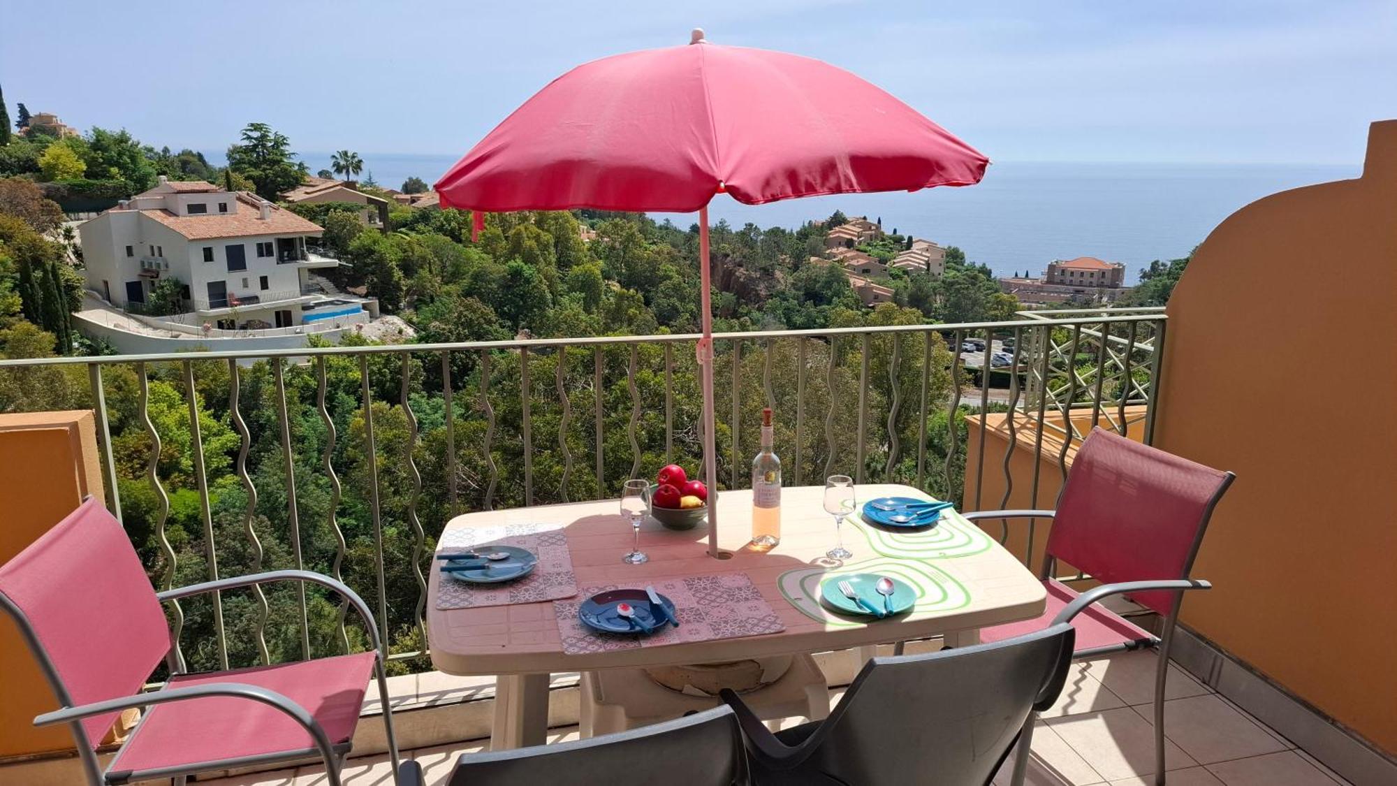 Rochemarine Panoramic Apartment Theoule-sur-Mer Exterior photo